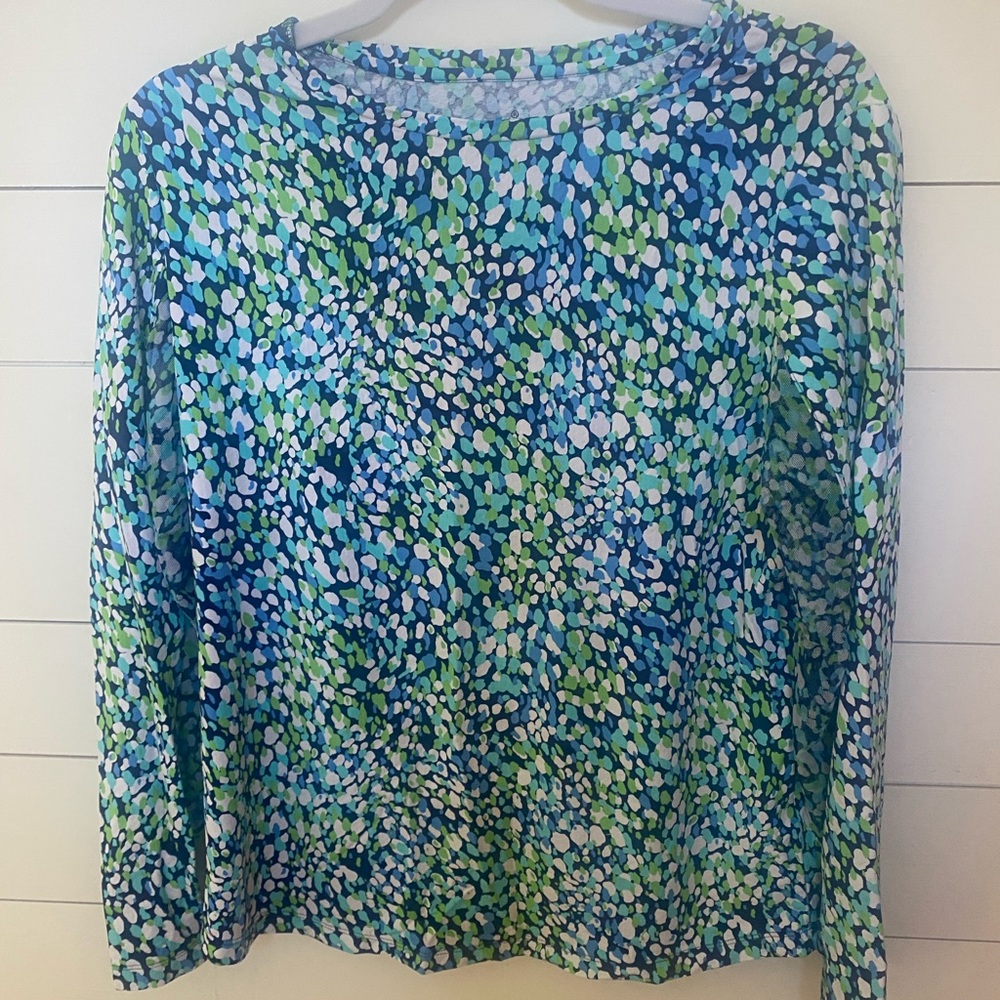 IBKUL Multicolor Long Sleeve Top